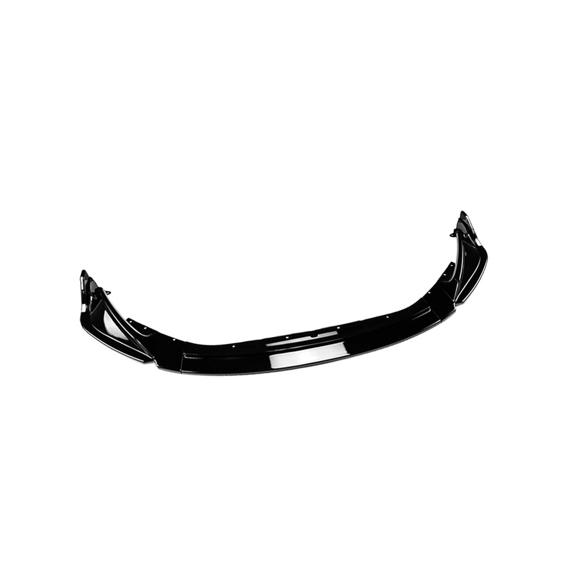 Dokładka Spoiler Splitter Przód BMW G80 / G81 / G82 / G83 V2 Style Czarny Połysk (2020–2026) - obrazek 3