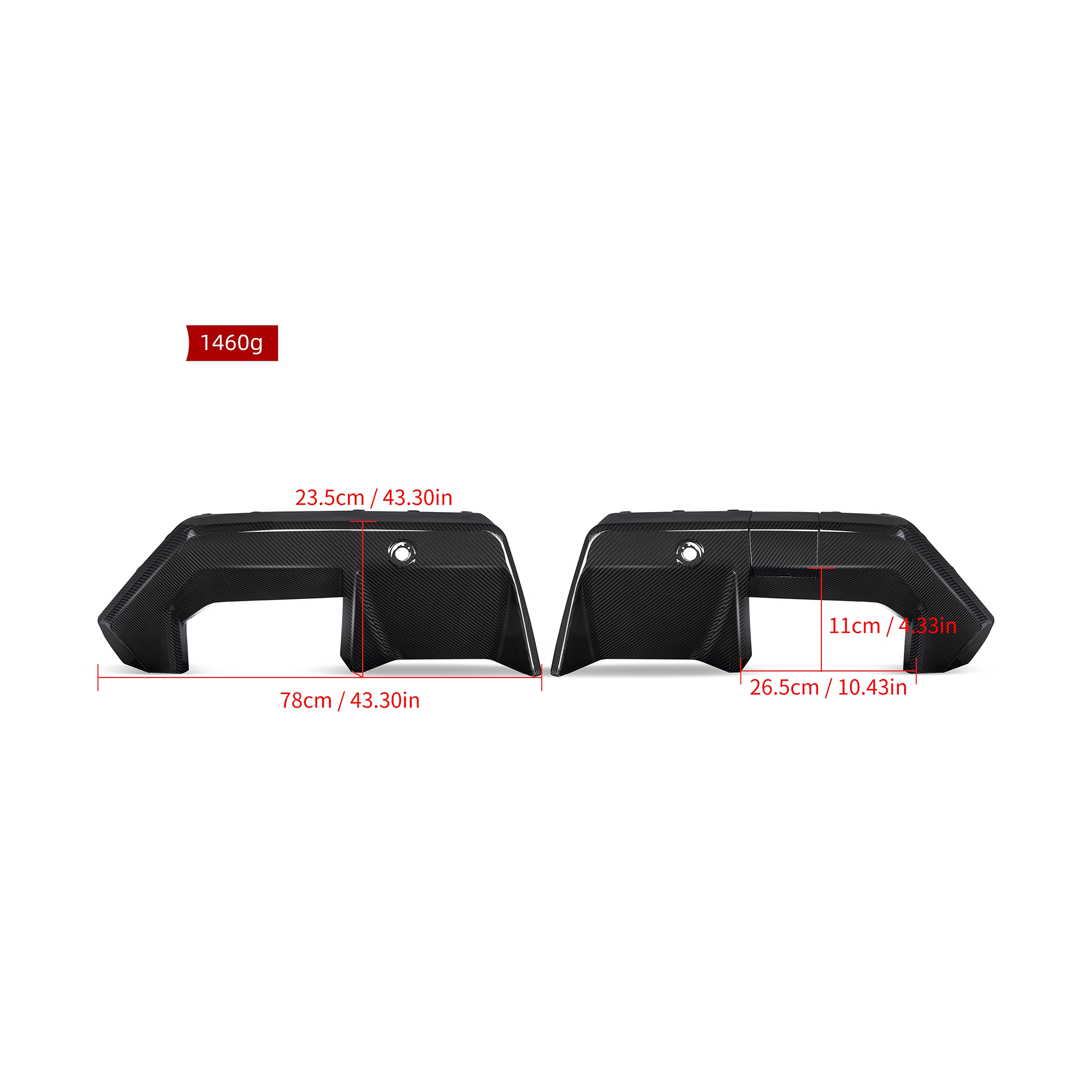Karbonowy Dyfuzor do BMW M5 G90 / G99 (2024+) OEM-STYLE - obrazek 2