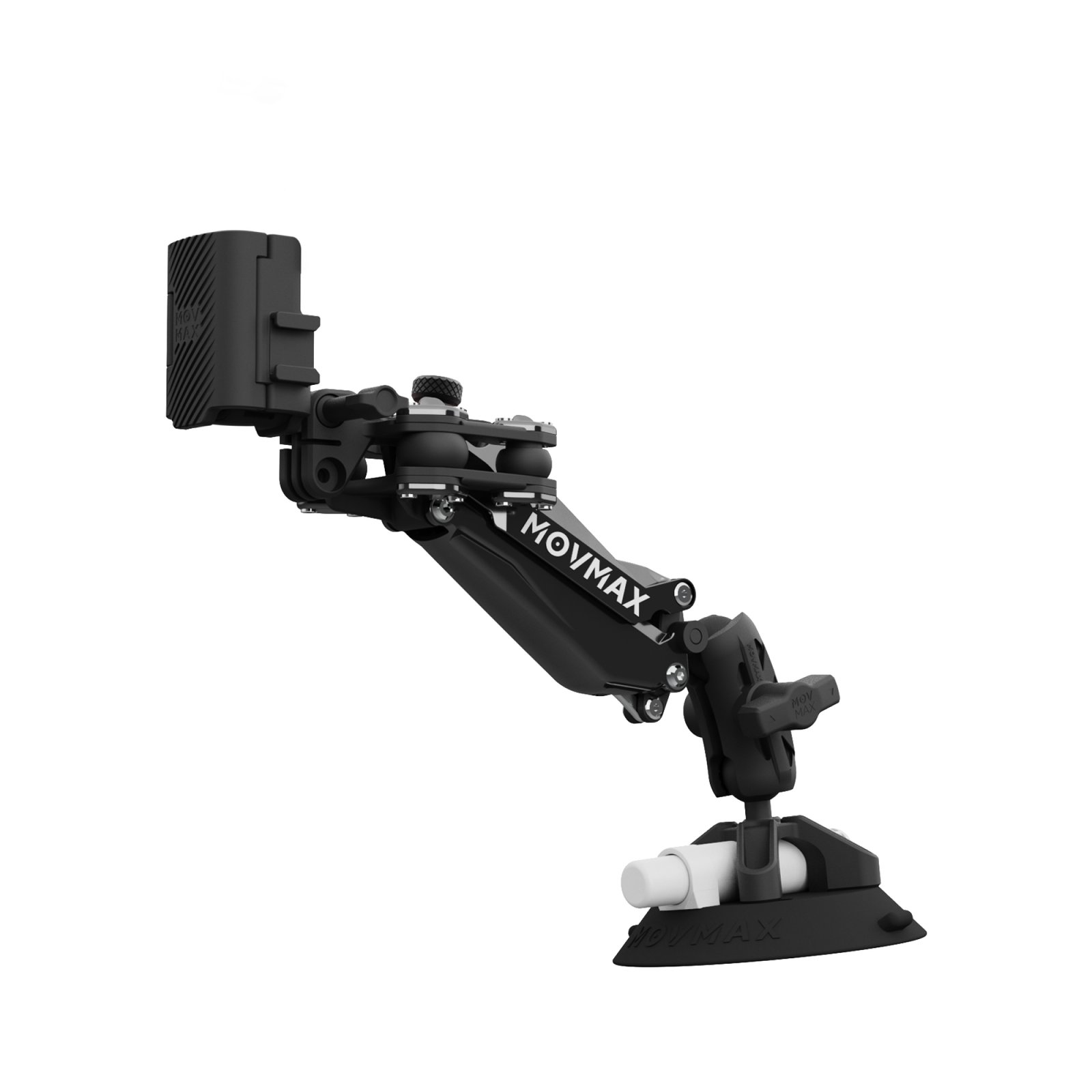 MOVMAX NANO BLACK – stabilizator do kamer sportowych i DJI Osmo / Insta360 - obrazek 2
