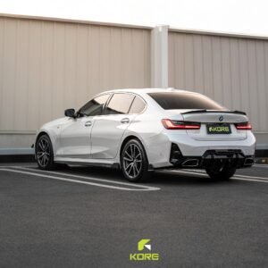 DOKLADKI PROGOW BOCZNYCH BMW Seria 3 G20 / G21 LCI M-Paket | ABS | Czarny Szafir | KORE - obrazek 3