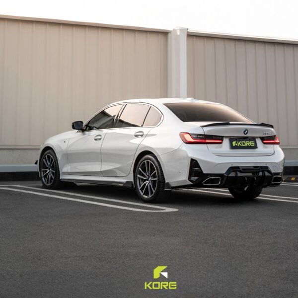 DOKLADKI PROGOW BOCZNYCH BMW Seria 3 G20 / G21 LCI M-Paket | ABS | Czarny Szafir | KORE - obrazek 3