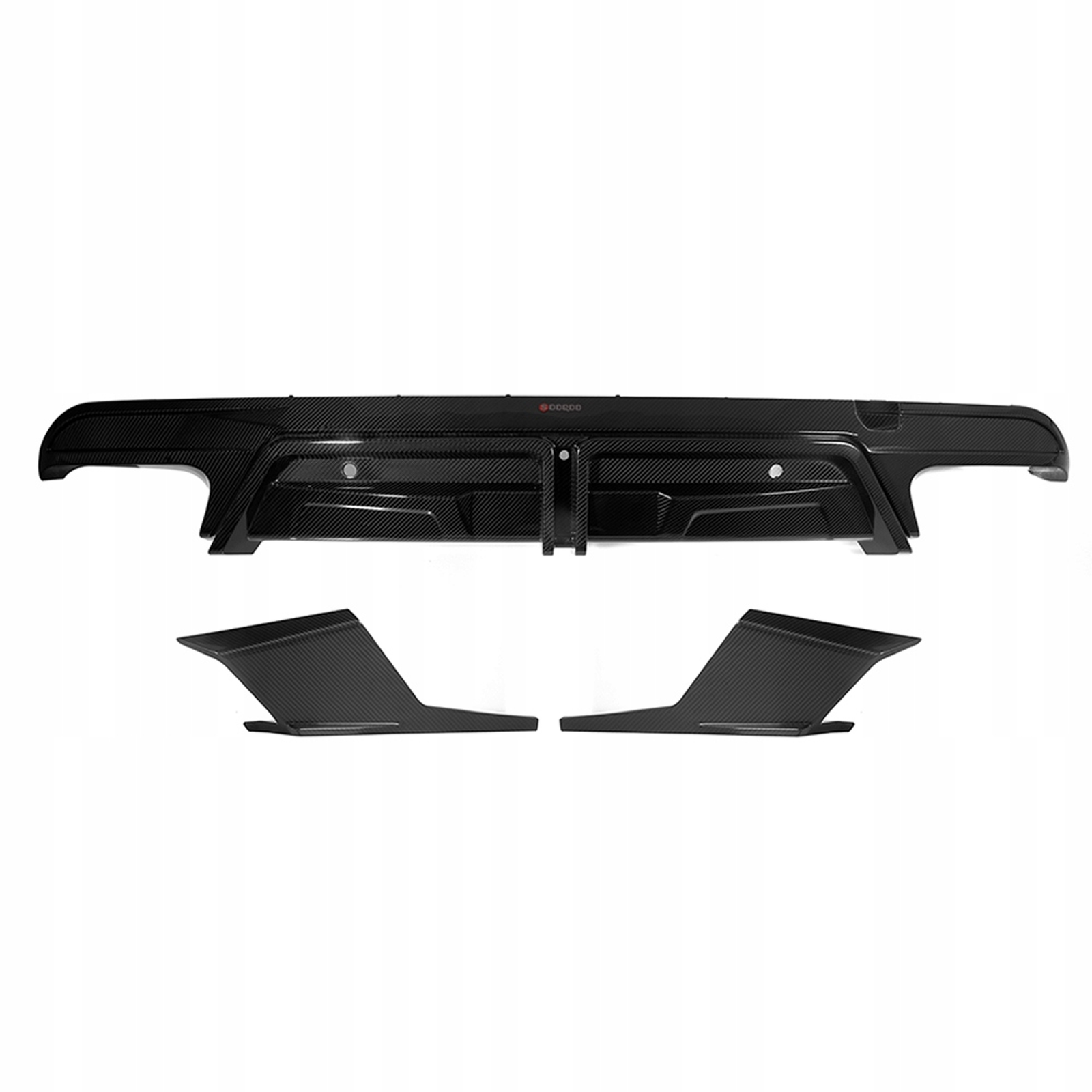 Karbonowy Dyfuzor do BMW X5M F95 / F95LCI – Styl SQ, Dry Carbon SOOQOO - obrazek 3