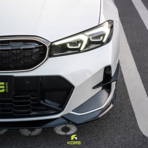 SPLITTER LISTWA PRZEDNIA BMW Seria 3 G20 G21 LCI M Performance | 3 CZ. | ABS | Czarny Szafir | KORE - obrazek 4