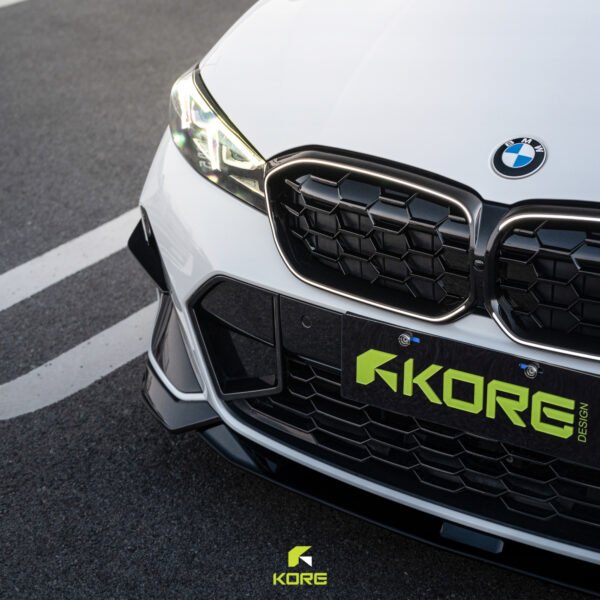 SPLITTER LISTWA PRZEDNIA BMW Seria 3 G20 G21 LCI M Performance | 3 CZ. | ABS | Czarny Szafir | KORE - obrazek 5