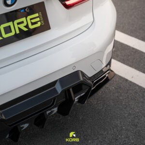 DYFUZOR TYLNY BMW G20 / G21 LCI M-Performance ABS Czarny Szafir KORE - obrazek 5