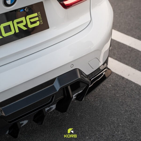 DYFUZOR TYLNY BMW G20 / G21 LCI M-Performance ABS Czarny Szafir KORE - obrazek 5