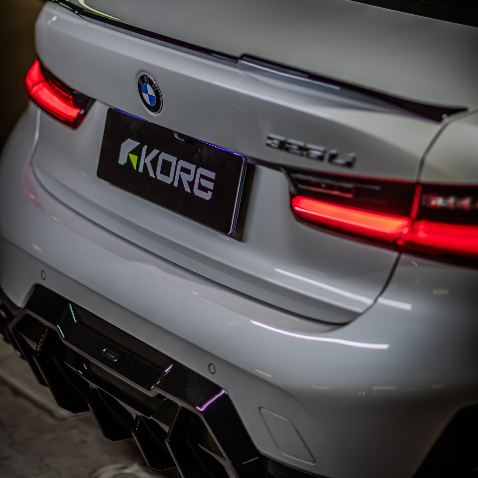 DYFUZOR TYLNY BMW G20 / G21 LCI M-Performance ABS Czarny Szafir KORE - obrazek 7