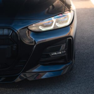 SPLITTER LISTWA PRZEDNIA BMW Seria 3 G22 G23 M Performance | 3 CZ. | ABS | Czarny Szafir | KORE - obrazek 13