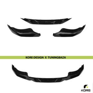 SPLITTER LISTWA PRZEDNIA BMW Seria 3 G22 G23 M Performance | 3 CZ. | ABS | Czarny Szafir | KORE - obrazek 2