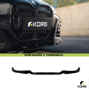 SPLITTER LISTWA PRZEDNIA BMW Seria 3 G22 G23 M Performance | 3 CZ. | ABS | Czarny Szafir | KORE - obrazek 5