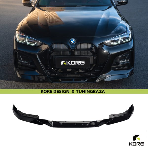 SPLITTER LISTWA PRZEDNIA BMW Seria 3 G22 G23 M Performance | 3 CZ. | ABS | Czarny Szafir | KORE