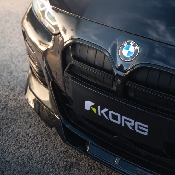 SPLITTER LISTWA PRZEDNIA BMW Seria 3 G22 G23 M Performance | 3 CZ. | ABS | Czarny Szafir | KORE - obrazek 9