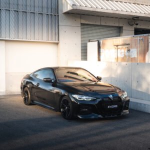 SPLITTER LISTWA PRZEDNIA BMW Seria 3 G22 G23 M Performance | 3 CZ. | ABS | Czarny Szafir | KORE - obrazek 10