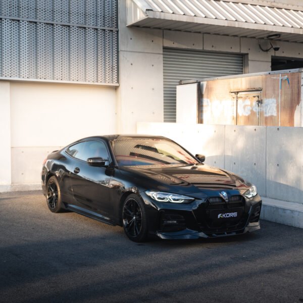 SPLITTER LISTWA PRZEDNIA BMW Seria 3 G22 G23 M Performance | 3 CZ. | ABS | Czarny Szafir | KORE - obrazek 10