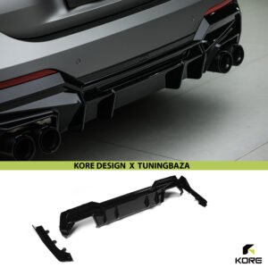 DYFUZOR TYLNY BMW G22 / G23 ABS Czarny Szafir KORE - obrazek 4