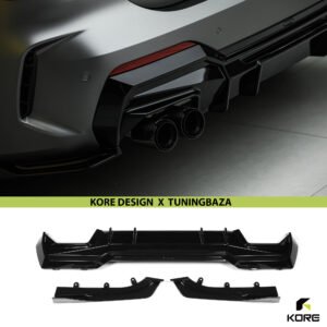 DYFUZOR TYLNY BMW G22 / G23 ABS Czarny Szafir KORE - obrazek 3