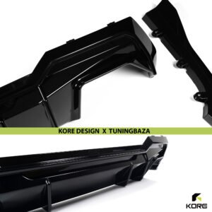 DYFUZOR TYLNY BMW G22 / G23 ABS Czarny Szafir KORE - obrazek 6