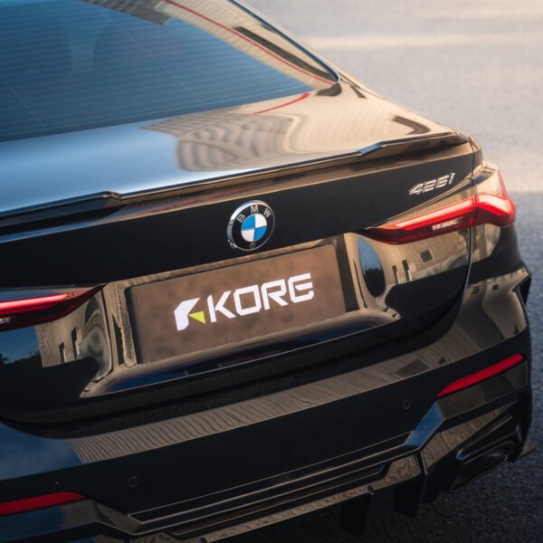 Spoiler Lotka BMW G22 G82 Własny Design Czarny Szafir KORE - obrazek 5
