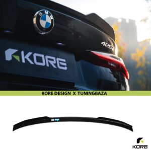 Spoiler Lotka BMW G22 G82 Własny Design Czarny Szafir KORE - obrazek 4
