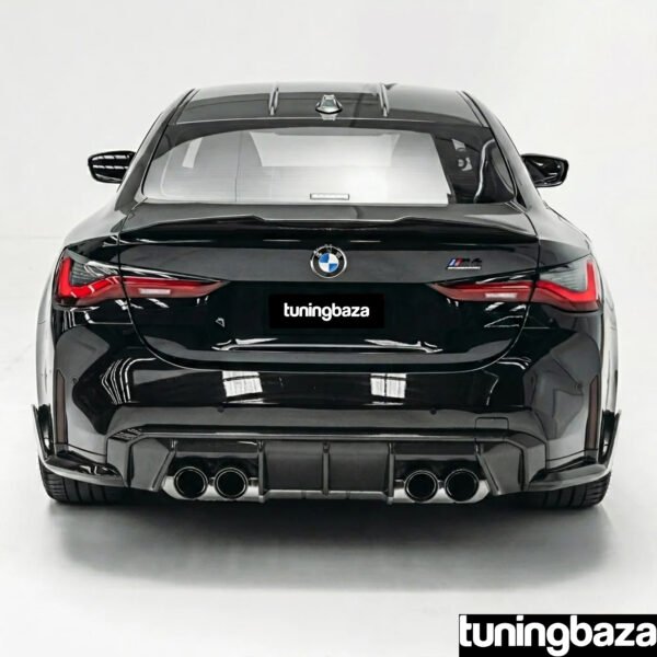 Dyfuzor Spoiler Tył BMW M3 G80/G81 M4 G82/G83 EURO Style ABS Czarny Połysk - obrazek 6