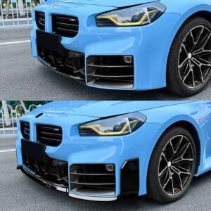 Dokładka Spoiler Splitter Przód BMW M2 G87 MP Type Czarny Połysk (2022+) - obrazek 4