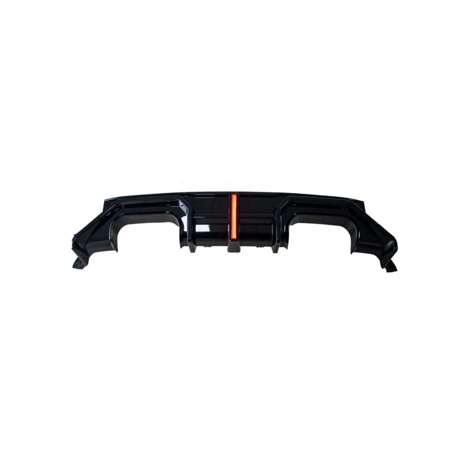 Dyfuzor Spoiler Tył z LED BMW M2 G87 AD Style 2022+ Czarny Połysk - obrazek 5