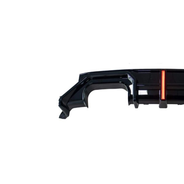 Dyfuzor Spoiler Tył z LED BMW M2 G87 AD Style 2022+ Czarny Połysk - obrazek 7
