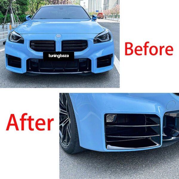 Wloty Powietrza Przedniego Zderzaka BMW M2 G87 M Style 2022+ - obrazek 3