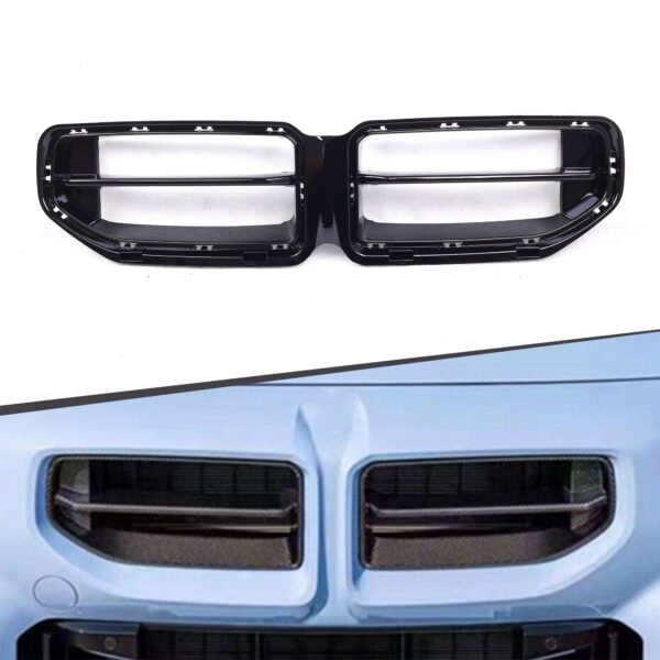 Atrapa Nerki Grill BMW M2 G87 (2022+) M Style | ABS | Czarny Połysk