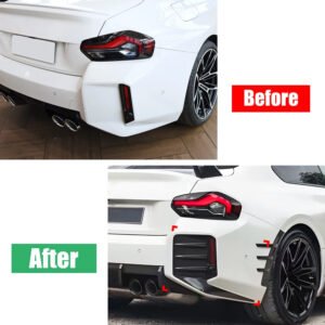 Wloty Powietrza Tylnego Zderzaka BMW M2 G87 – 2022+ Elementy Ozdobne - obrazek 4