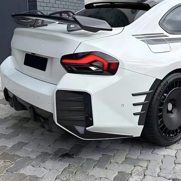 Wloty Powietrza Tylnego Zderzaka BMW M2 G87 – 2022+ Elementy Ozdobne - obrazek 5