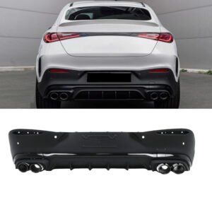 Dyfuzor Tylny Mercedes GLC C254 AMG Style GLC43 z Końcówkami Wydechu 2022+ - obrazek 3