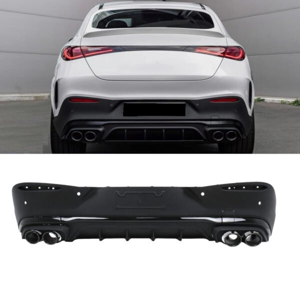 Dyfuzor Tylny Mercedes GLC C254 AMG Style GLC43 z Końcówkami Wydechu 2022+ - obrazek 3