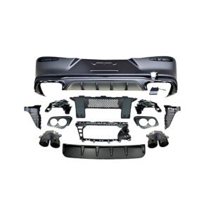 Dyfuzor Tylny Mercedes GLC C254 AMG Style GLC43 z Końcówkami Wydechu 2022+ - obrazek 2