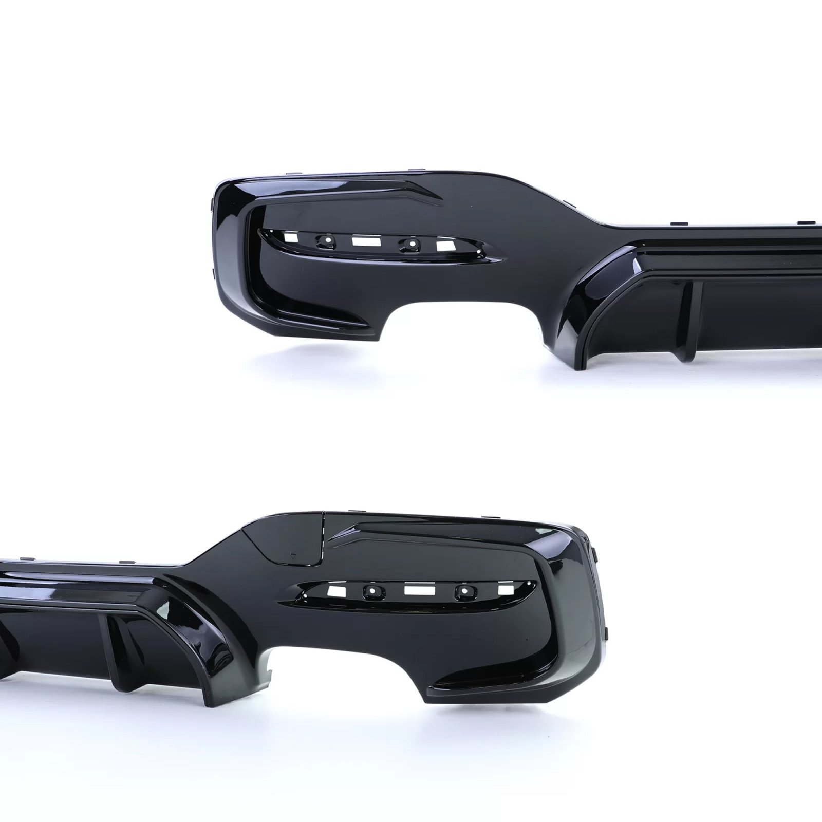 Dyfuzor Tylny BMW F20 / F21 LCI (2015–2019) MP Style 00-00 Czarny Połysk - obrazek 3