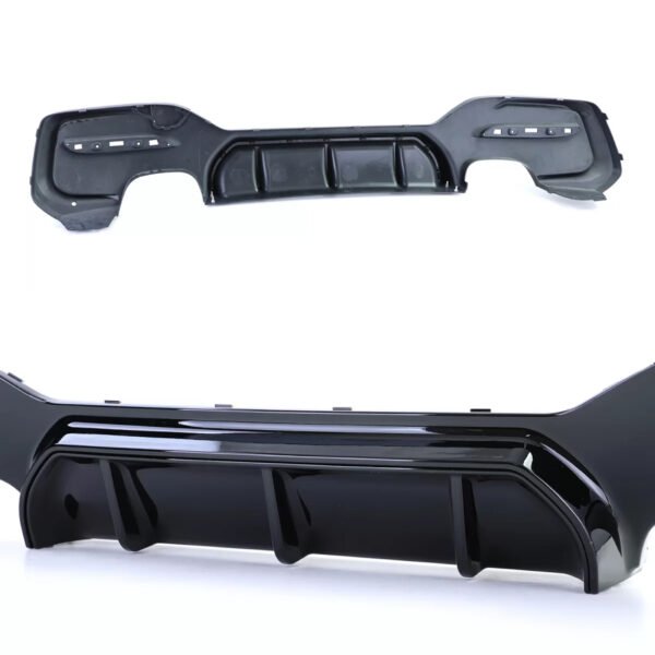 Dyfuzor Tylny BMW F20 / F21 LCI (2015–2019) MP Style 00-00 Czarny Połysk - obrazek 2