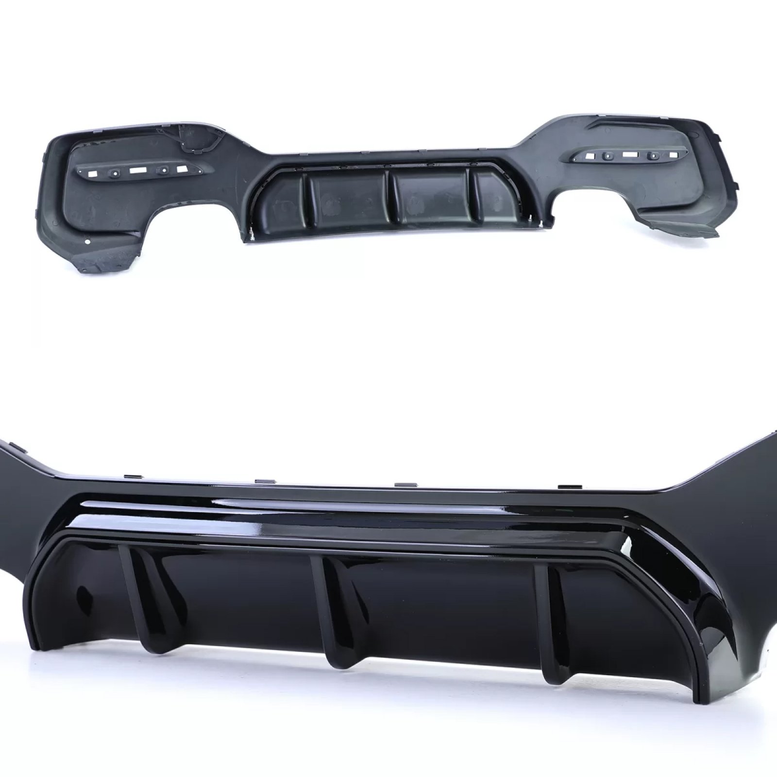 Dyfuzor Tylny BMW F20 / F21 LCI (2015–2019) MP Style 00-00 Czarny Połysk - obrazek 2