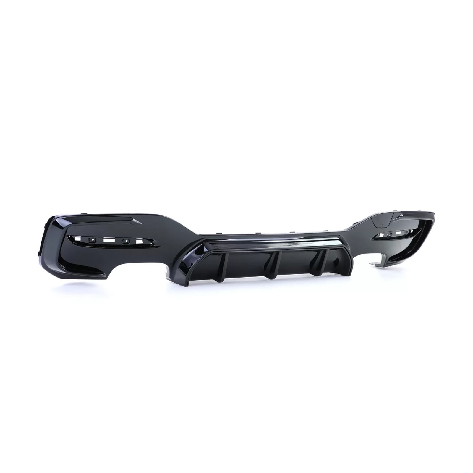 Dyfuzor Tylny BMW F20 / F21 LCI (2015–2019) MP Style 00-00 Czarny Połysk - obrazek 4