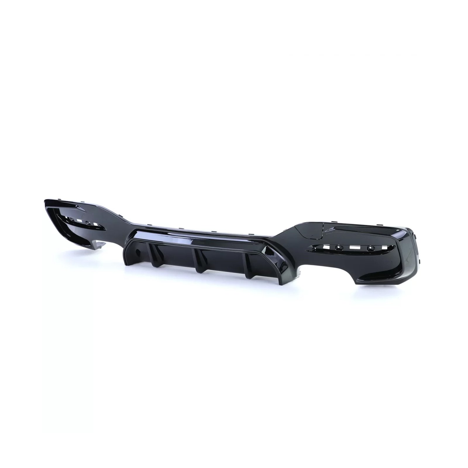 Dyfuzor Tylny BMW F20 / F21 LCI (2015–2019) MP Style 00-00 Czarny Połysk - obrazek 5