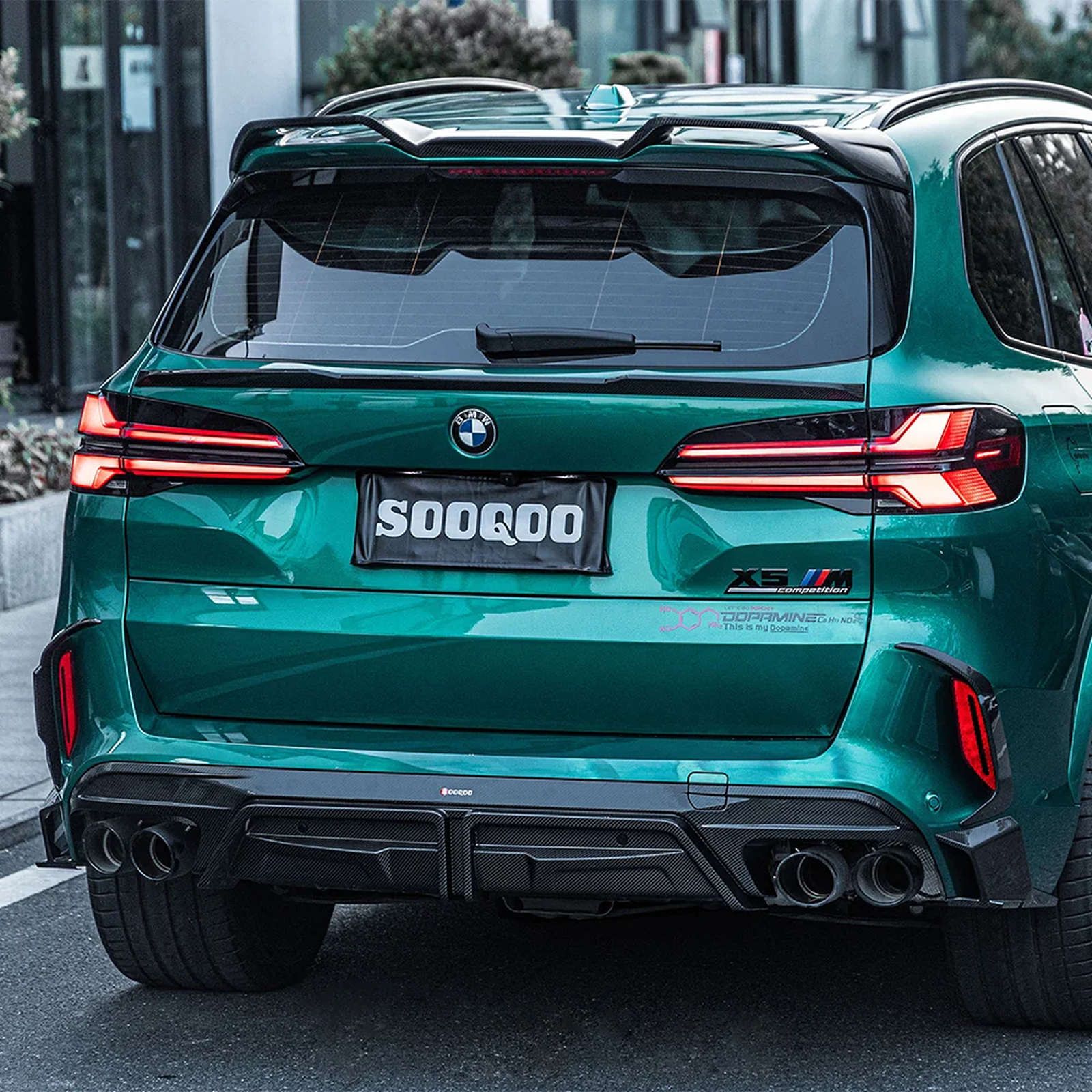 Karbonowy Dyfuzor do BMW X5M F95 / F95LCI – Styl SQ, Dry Carbon SOOQOO - obrazek 9