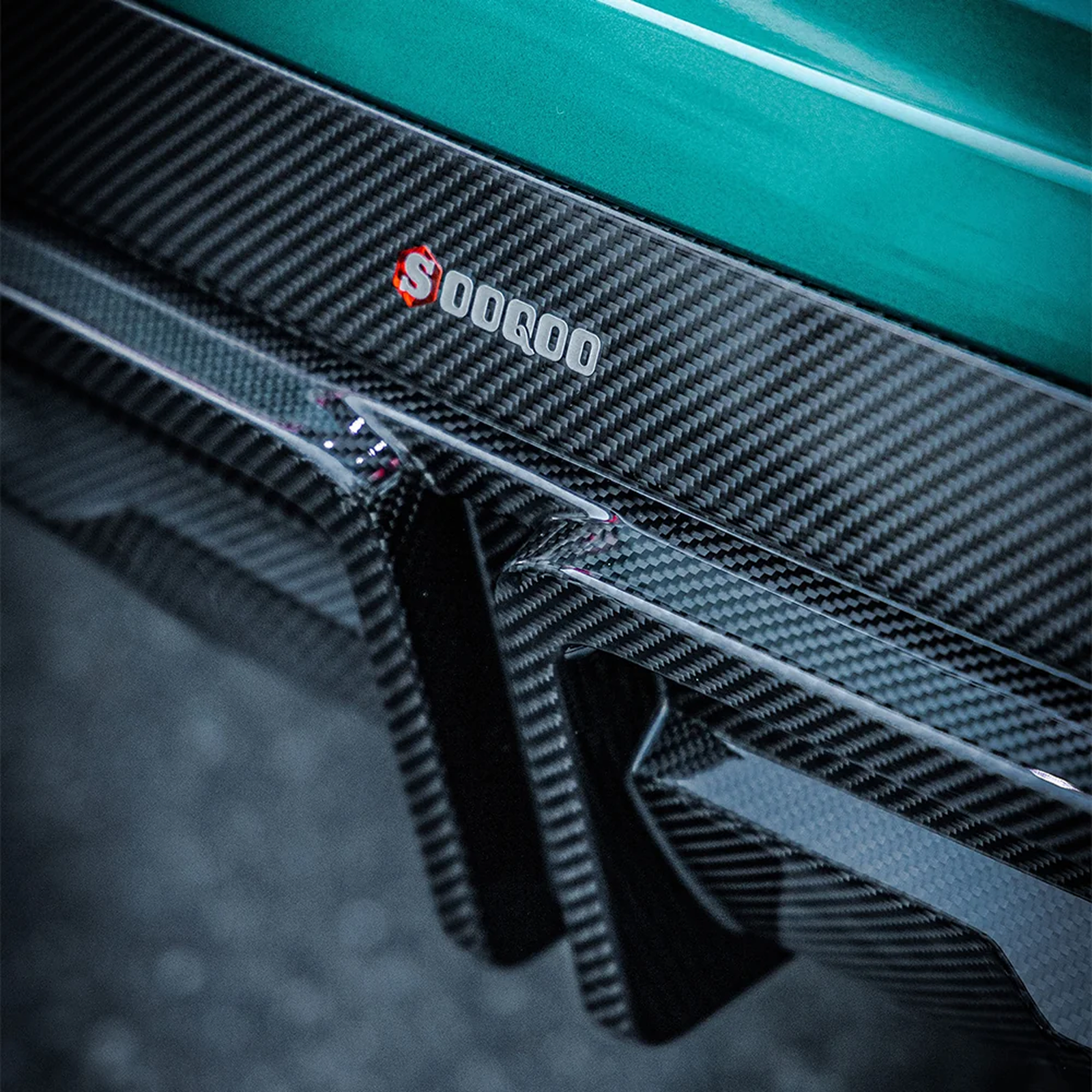 Karbonowy Dyfuzor do BMW X5M F95 / F95LCI – Styl SQ, Dry Carbon SOOQOO - obrazek 10