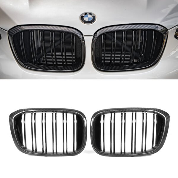Karbonowy Grill BMW X3 G01 / X4 G02 / iX3 G08 Przedlift M-Performance Styl - obrazek 1