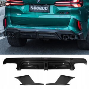 Karbonowy Dyfuzor do BMW X5M F95 / F95LCI – Styl SQ, Dry Carbon SOOQOO